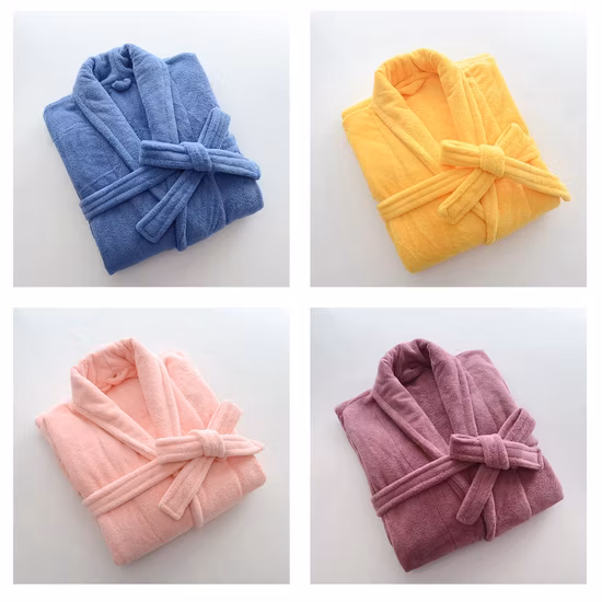 OEM ODM Damen-Bademantel aus Bambus, dünn, kurz, leicht, mit Taschen, Bekleidungshersteller