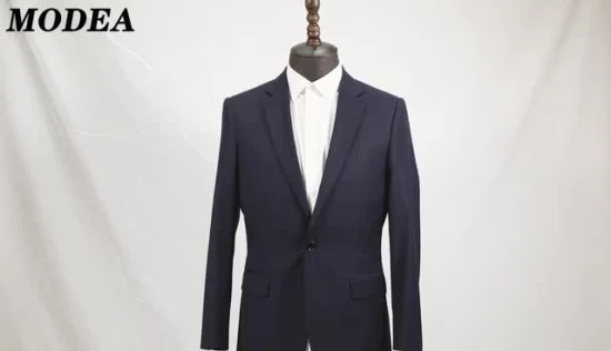 Luxuriöse 3-teilige Herrenanzüge aus Wolle, Slim-Fit-Anzugset, solide Jacke, Weste, Hose mit Krawatte, 2-Knopf-Herrenanzug